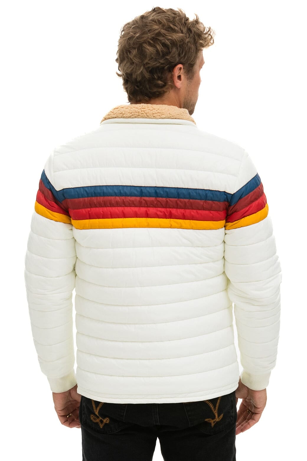 4 STRIPE JACKET - WHITE - Image 4