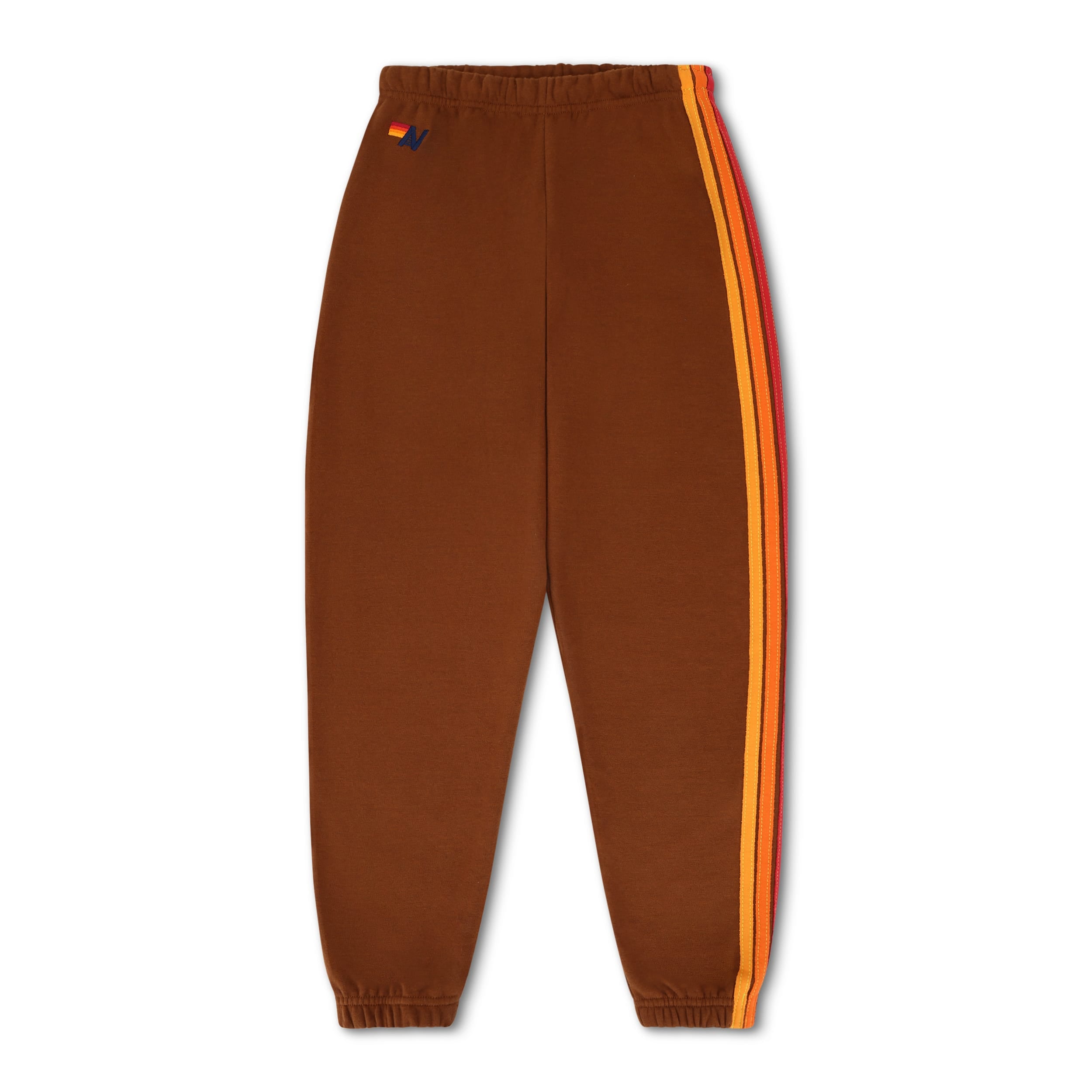 5 STRIPE SWEATPANTS - CINNAMON - Image 5