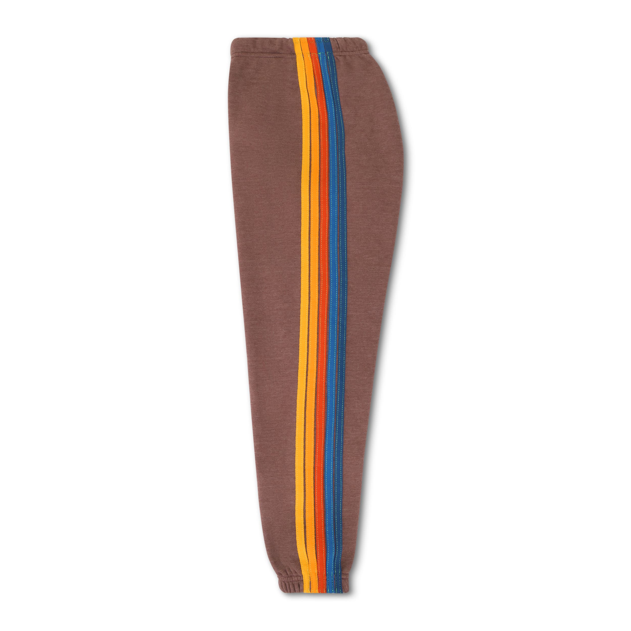 5 STRIPE SWEATPANTS - MOCHA - Image 5