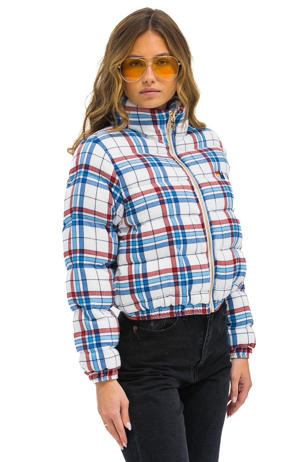 APRES PLAID PUFFER JACKET - MONTAUK PLAID - Image 4
