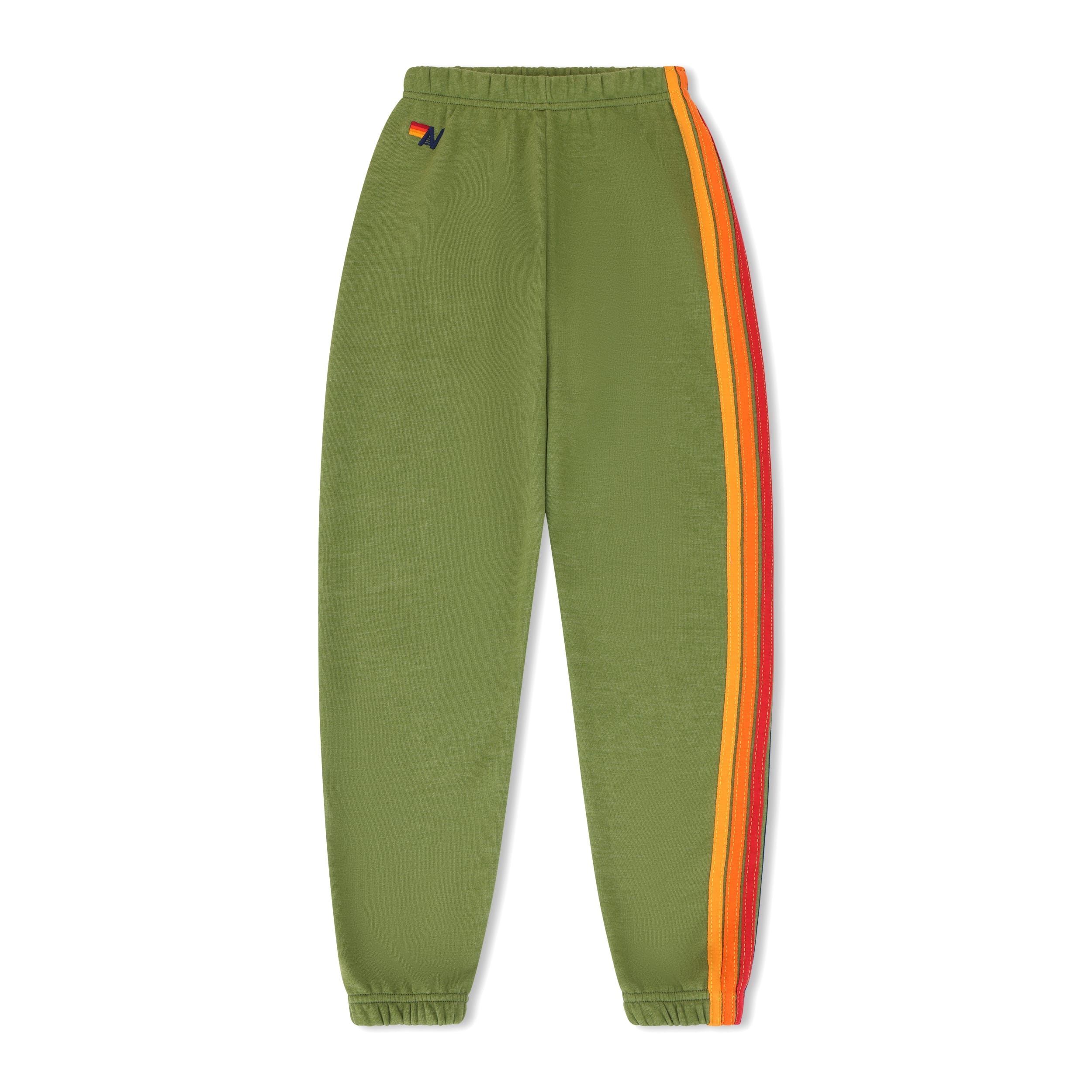 5 STRIPE SWEATPANTS - JUNGLE GREEN - Image 4