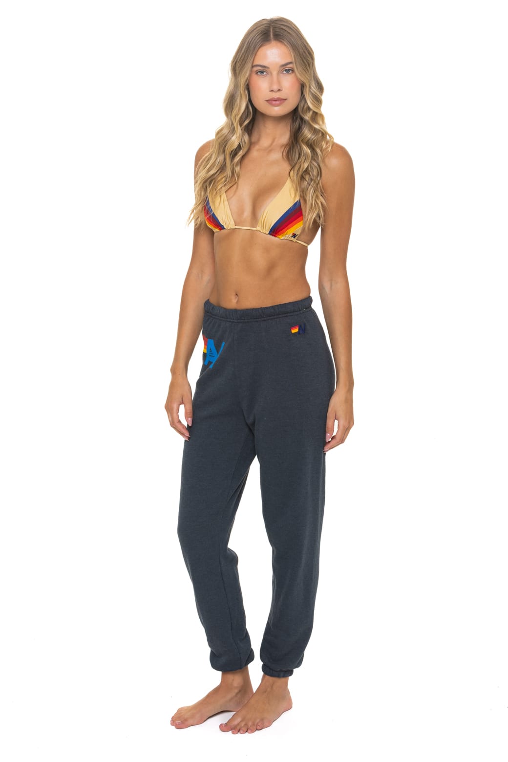 LOGO SWEATPANTS - CHARCOAL - Image 3