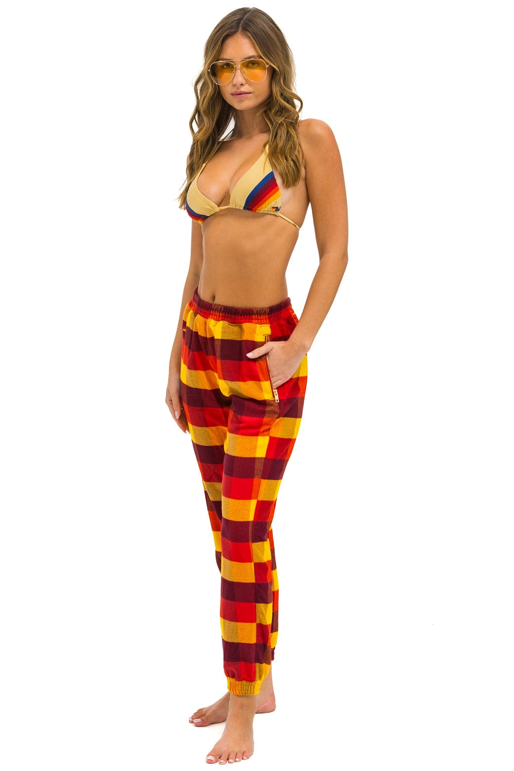 PLAID LODGE PANT - SURFY PLAID - Image 4