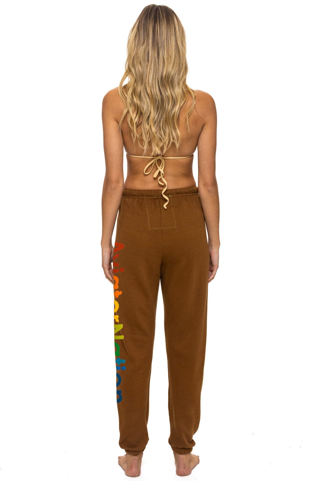 AVIATOR NATION SWEATPANTS - CINNAMON - Image 3