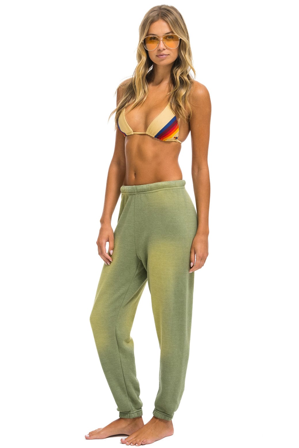 ESSENTIAL SWEATPANTS - FADED ARMY - Image 3