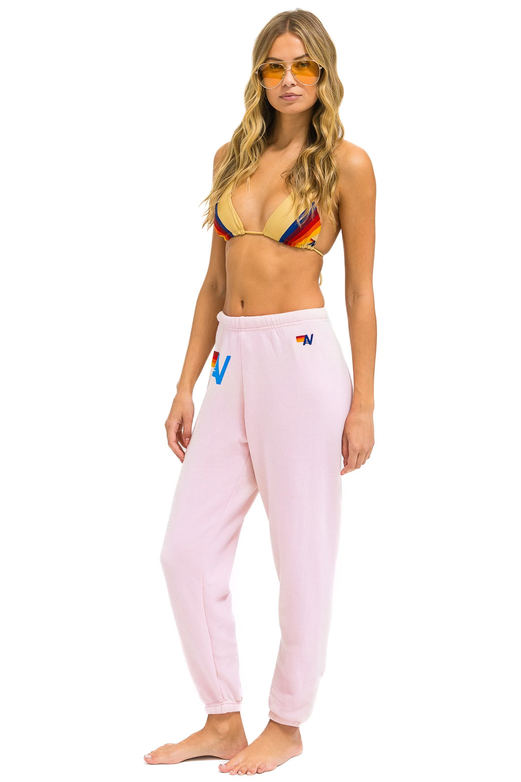 LOGO SWEATPANTS - LIGHT PINK - Image 3