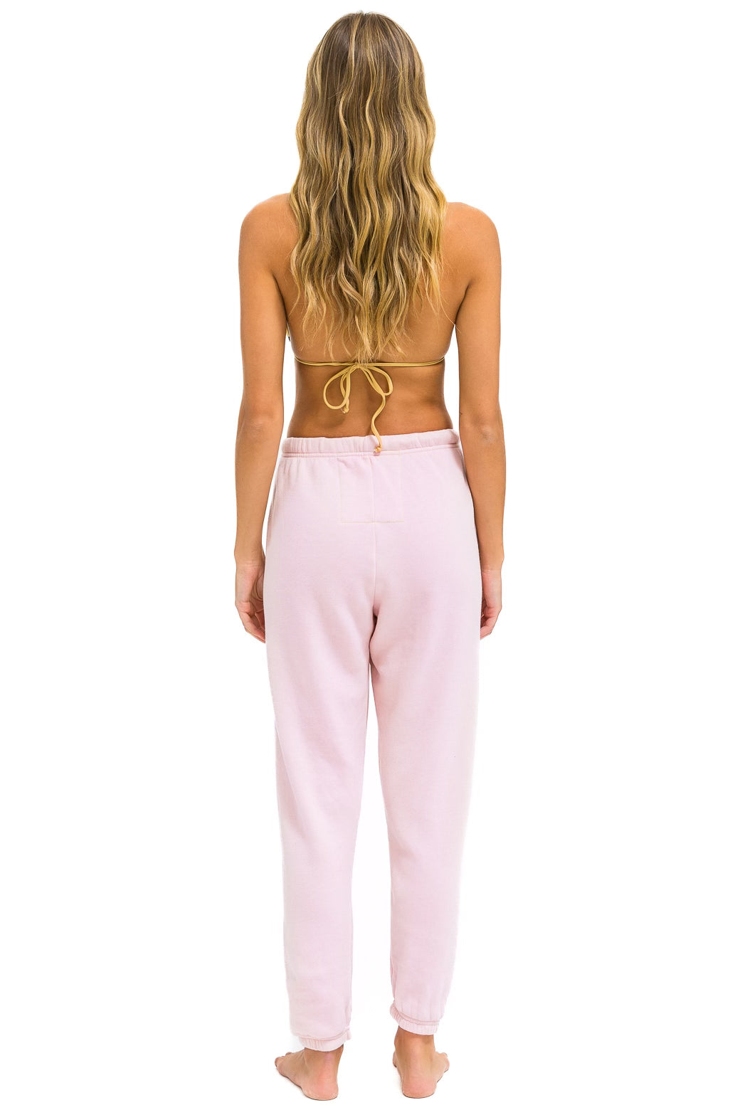 LOGO SWEATPANTS - LIGHT PINK - Image 4