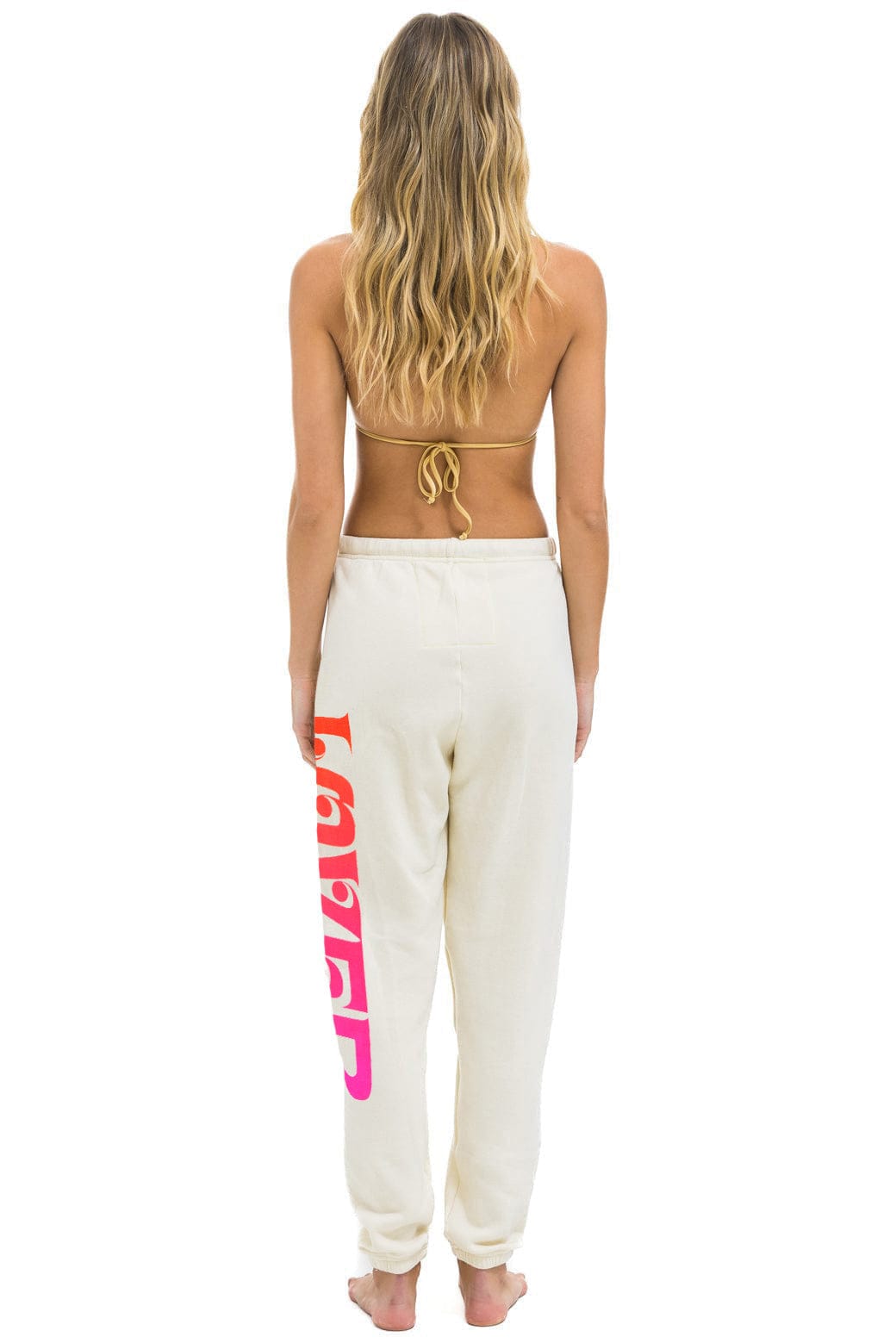 LOVER SWEATPANTS - VINTAGE WHITE - Image 3
