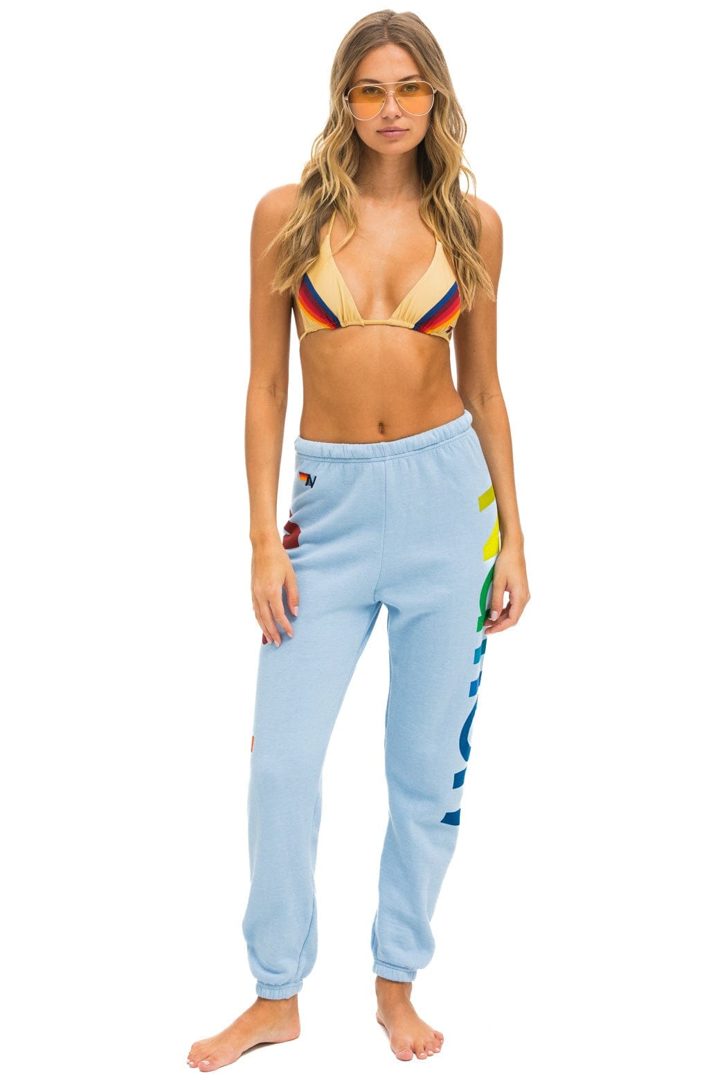 AVIATOR NATION 2 SWEATPANTS - ICE - Image 3