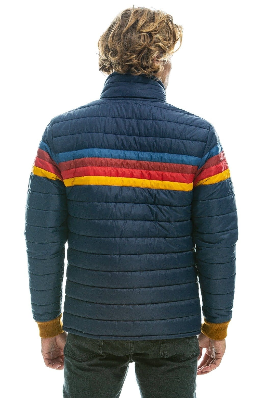 4 STRIPE JACKET - NAVY - Image 4