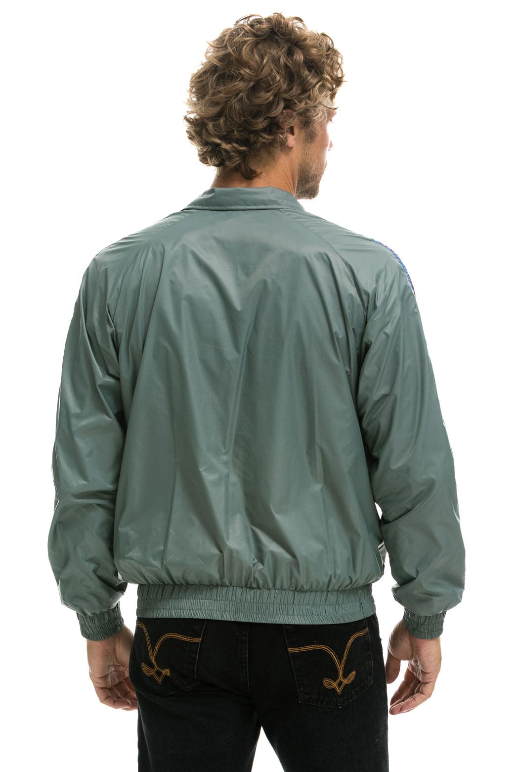 MEN'S 4 STRIPE WINDBREAKER - SEDONA - Image 4