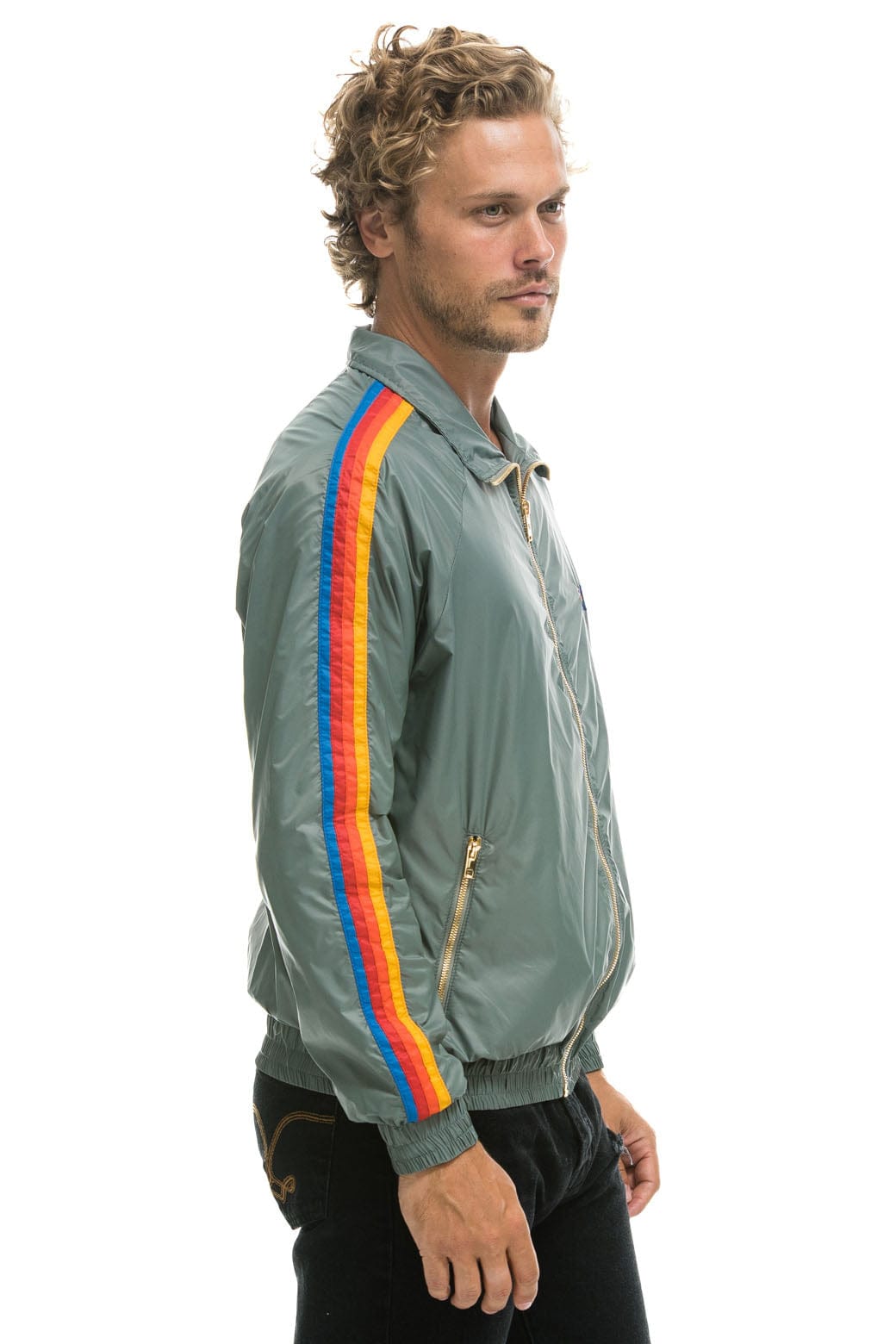 MEN'S 4 STRIPE WINDBREAKER - SEDONA - Image 5