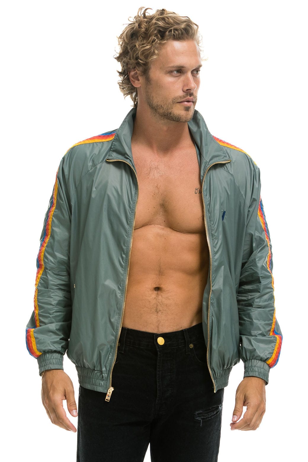 MEN'S 4 STRIPE WINDBREAKER - SEDONA - Image 7