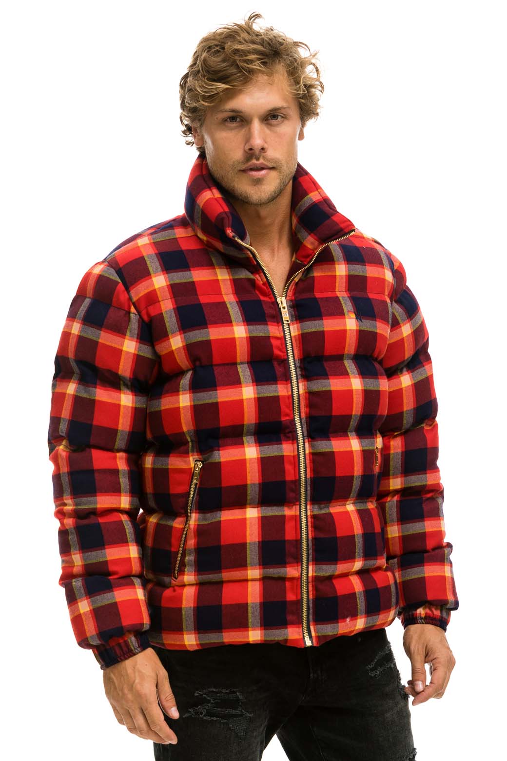 UNISEX PLAID TRAVELER JACKET - RUGBY PLAID - Image 8