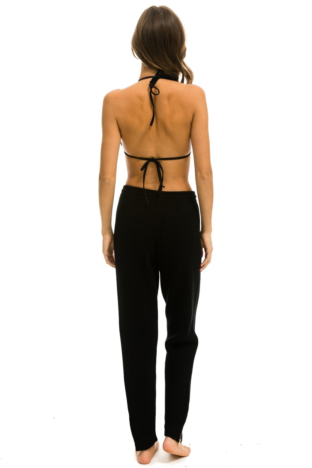 VINTAGE CABIN CASHMERE SWEATER PANT - BLACK - Image 3