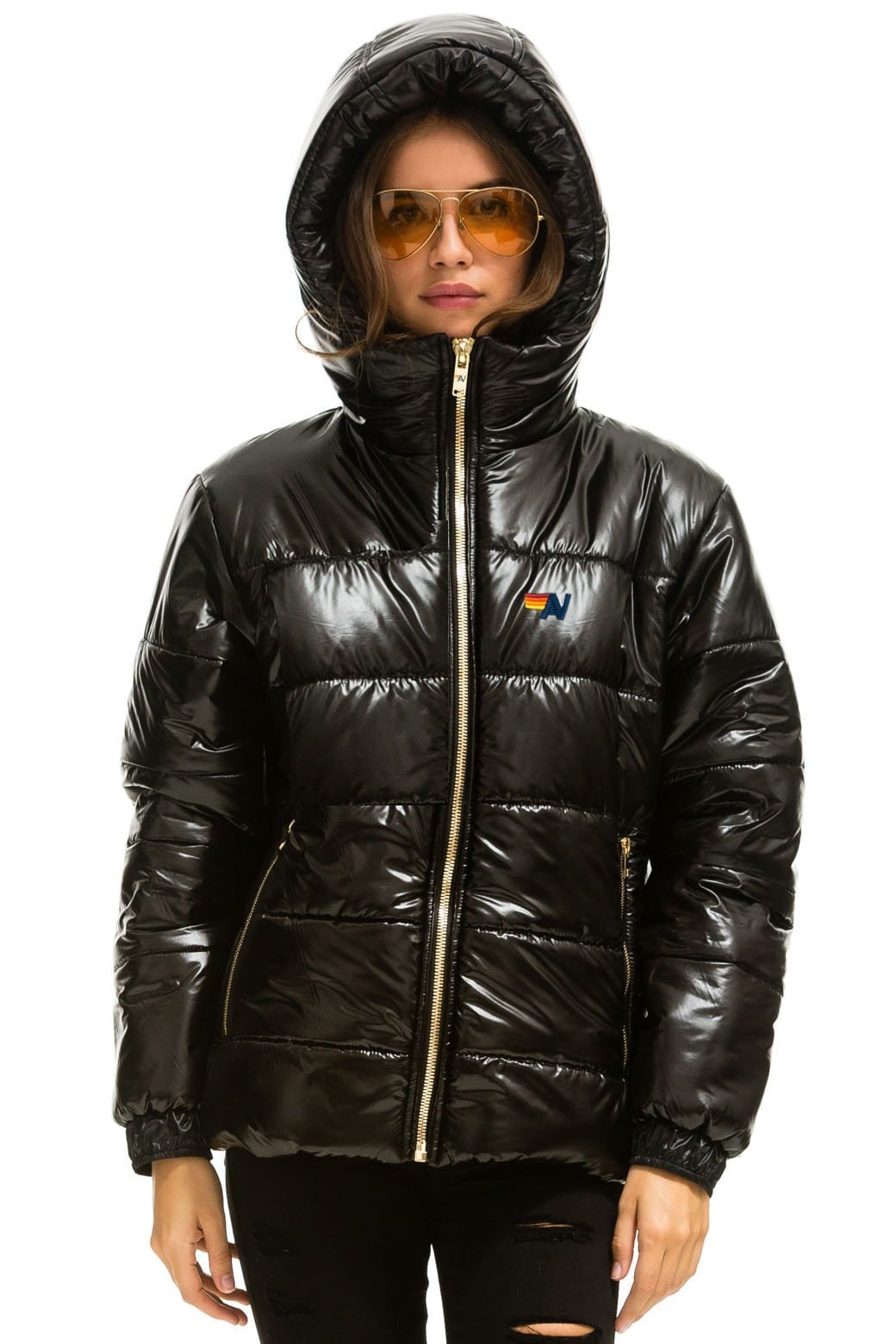 BOLT LUXE TREKKER JACKET - GLOSSY BLACK - Image 3
