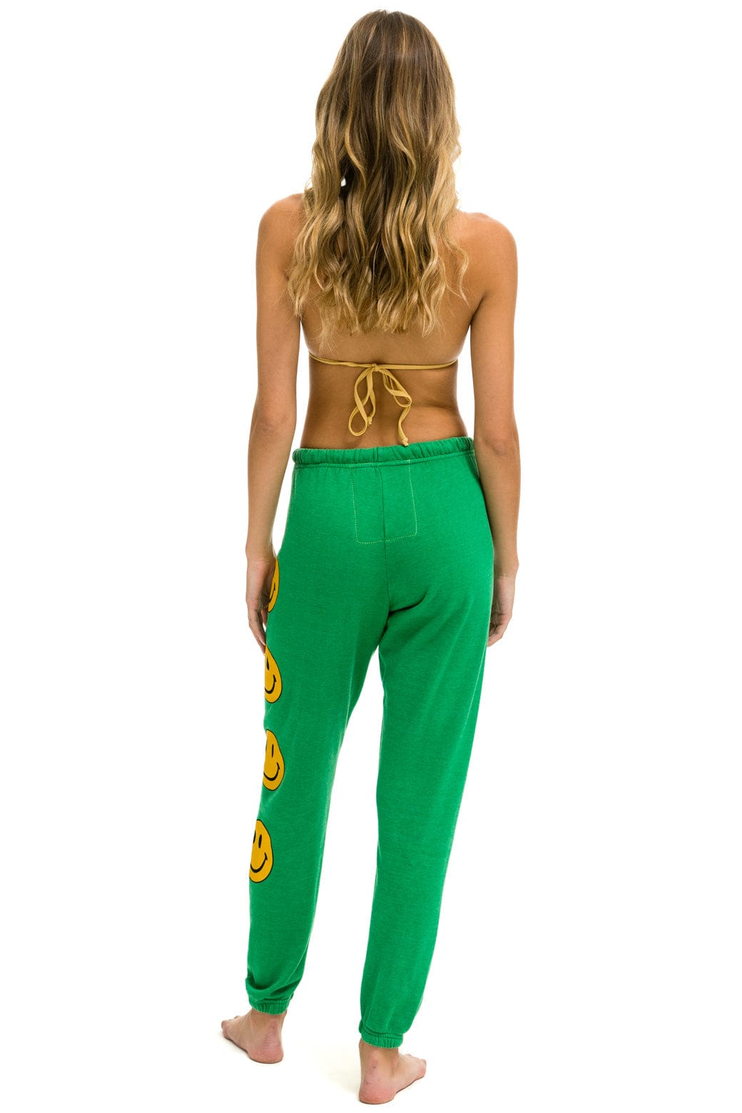SMILEY 2 SWEATPANTS - KELLY GREEN - Image 3