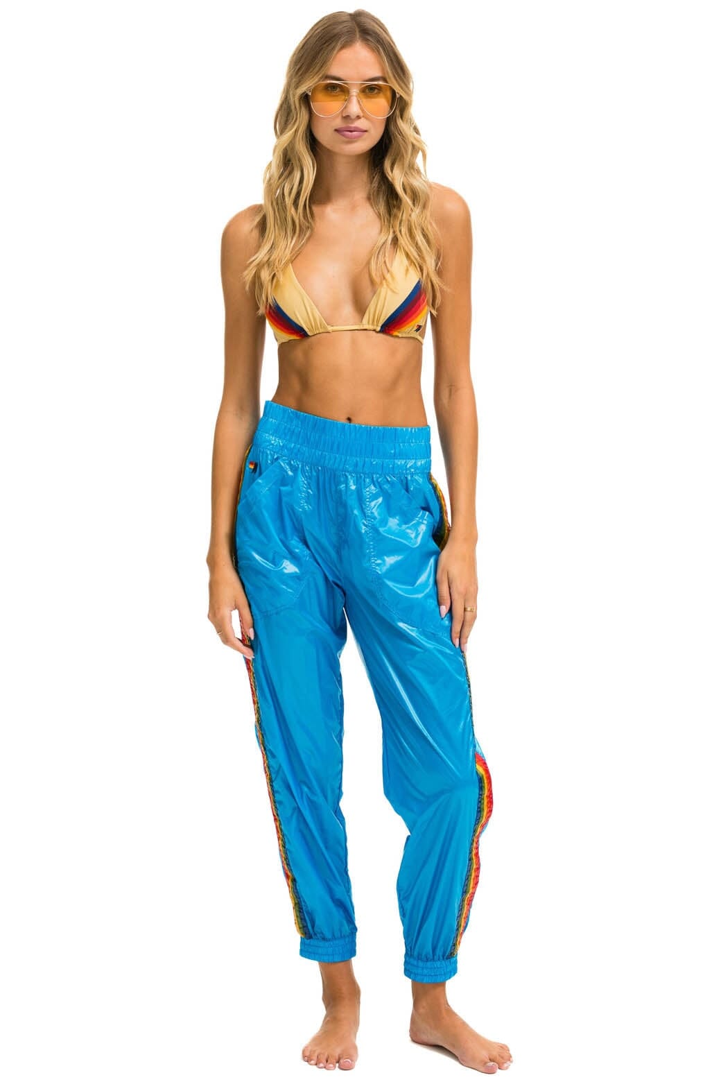 Alternative view of 5 STRIPE HI RISE WIND PANT - DRESDEN