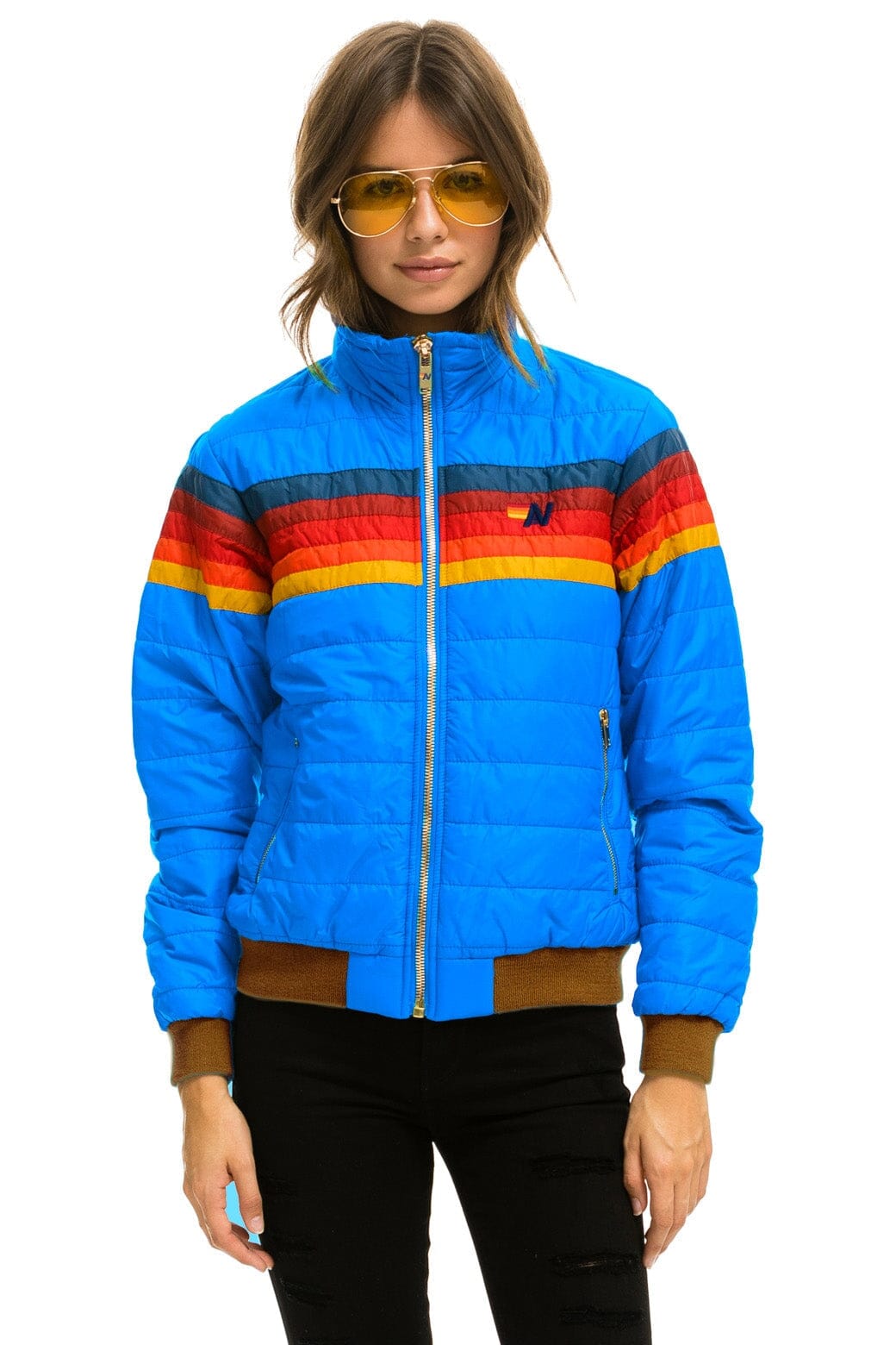 Alternative view of 5 STRIPE JACKET -  BLUE CINA
