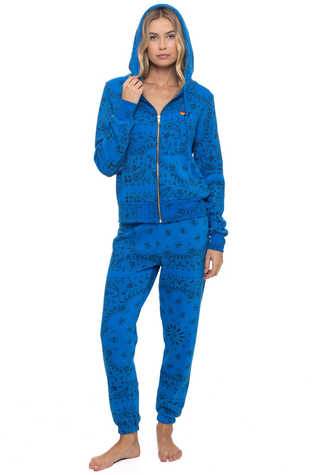 Alternative view of BANDANA SWEATPANTS - ADVENTURE BLUE