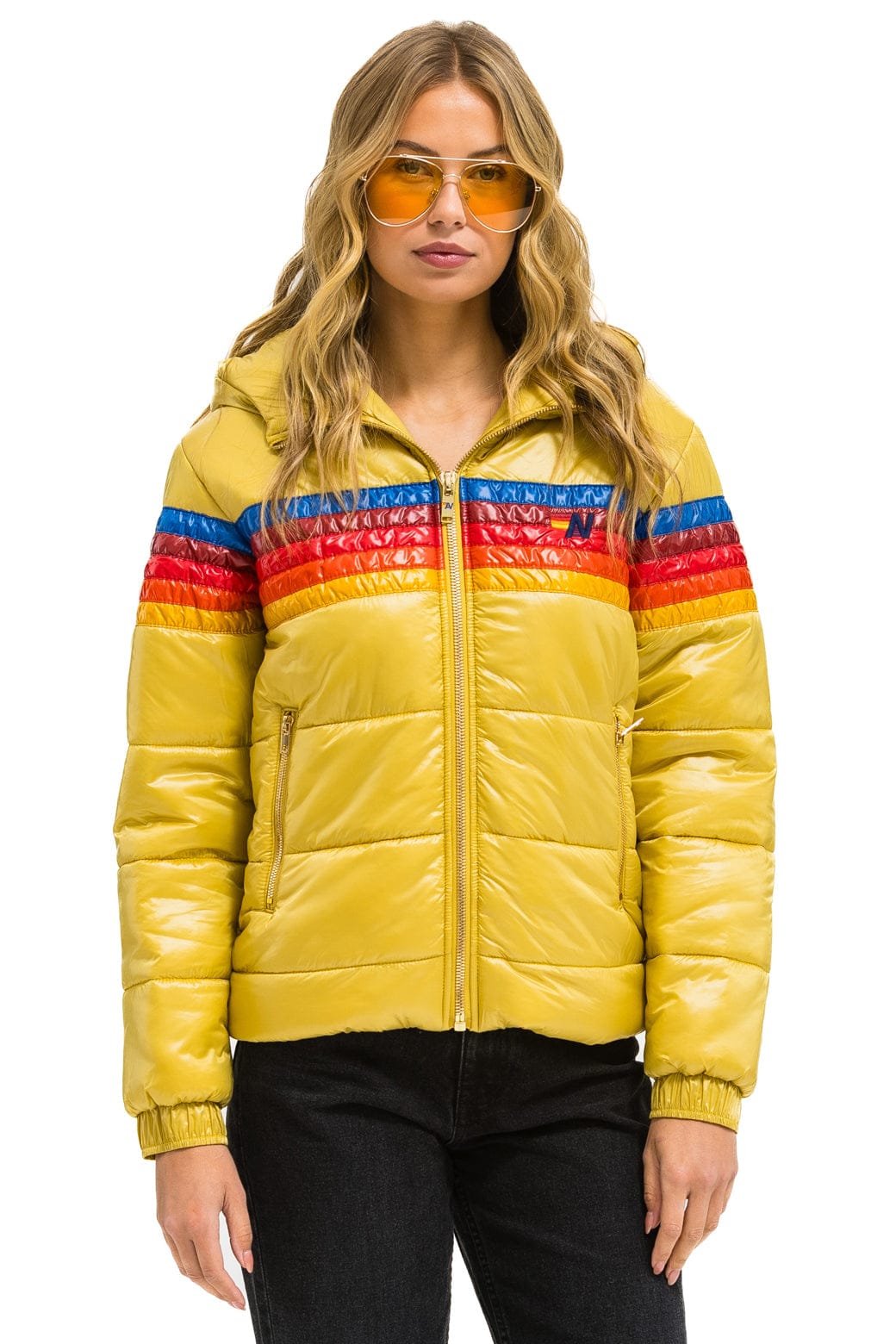 Alternative view of 5 STRIPE TREKKER JACKET - GLOSSY KHAKI