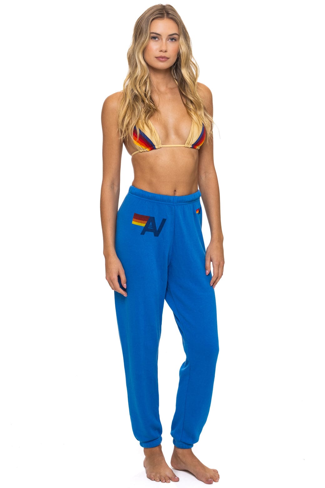Alternative view of LOGO SWEATPANTS - ADVENTURE BLUE