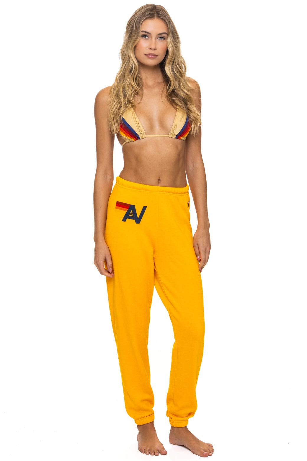 Alternative view of LOGO SWEATPANTS - GOLD