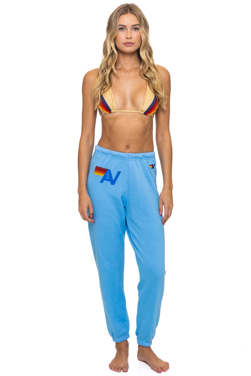 LOGO SWEATPANTS - SKY