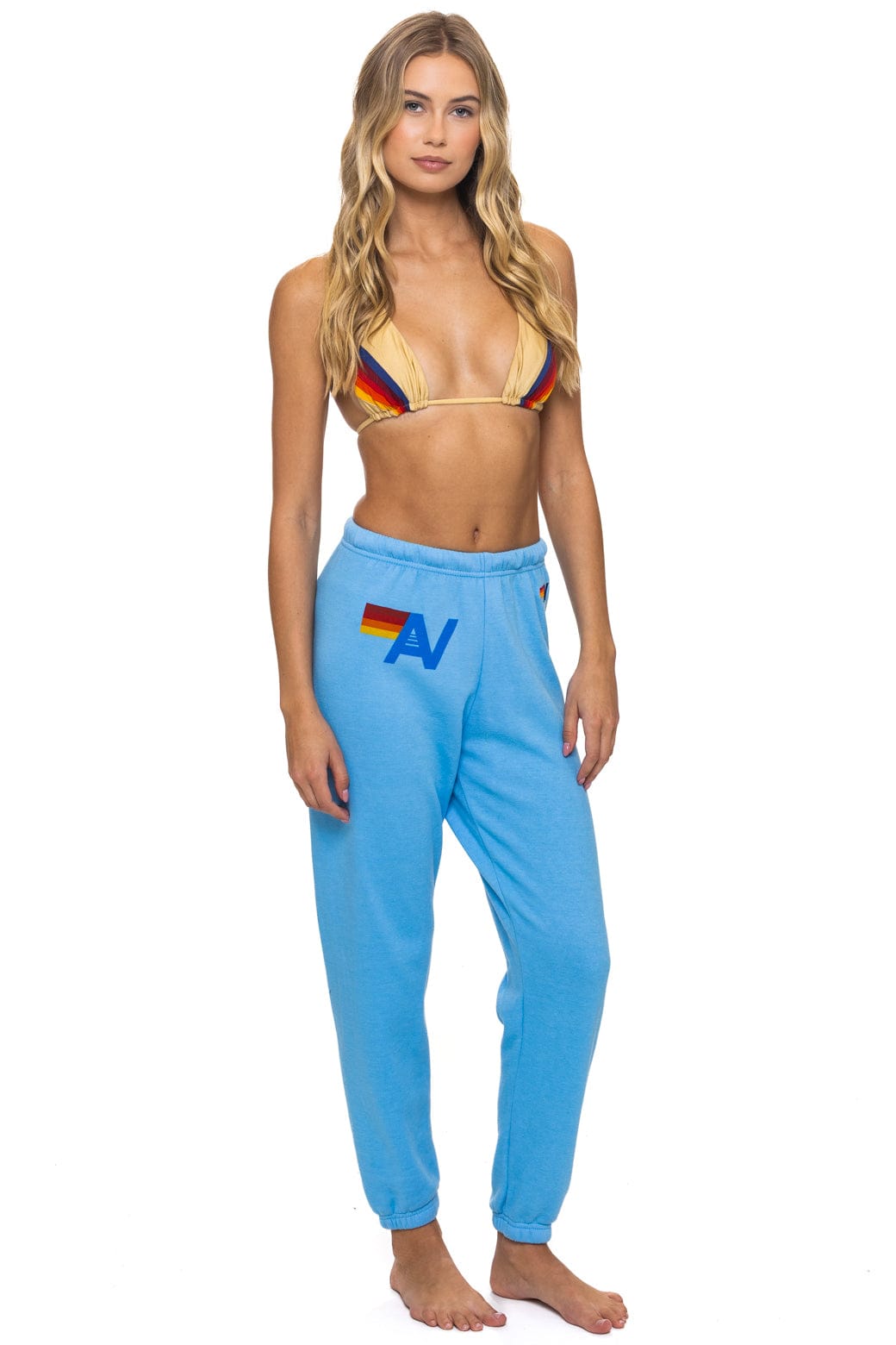 Alternative view of LOGO SWEATPANTS - SKY
