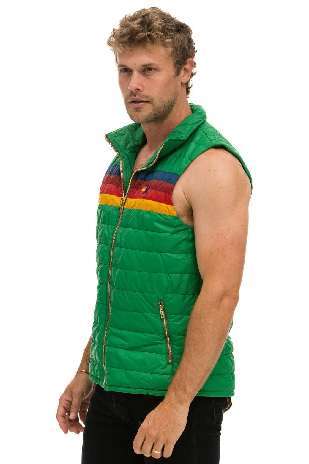 Alternative view of MEN'S 4 STRIPE VEST - AMAZON