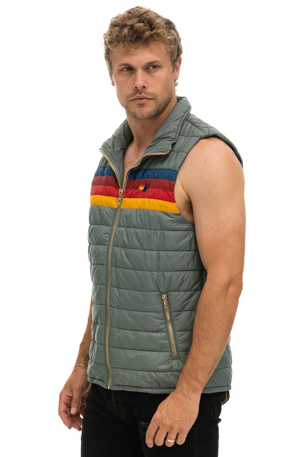 Alternative view of MEN'S 4 STRIPE VEST - SEDONA