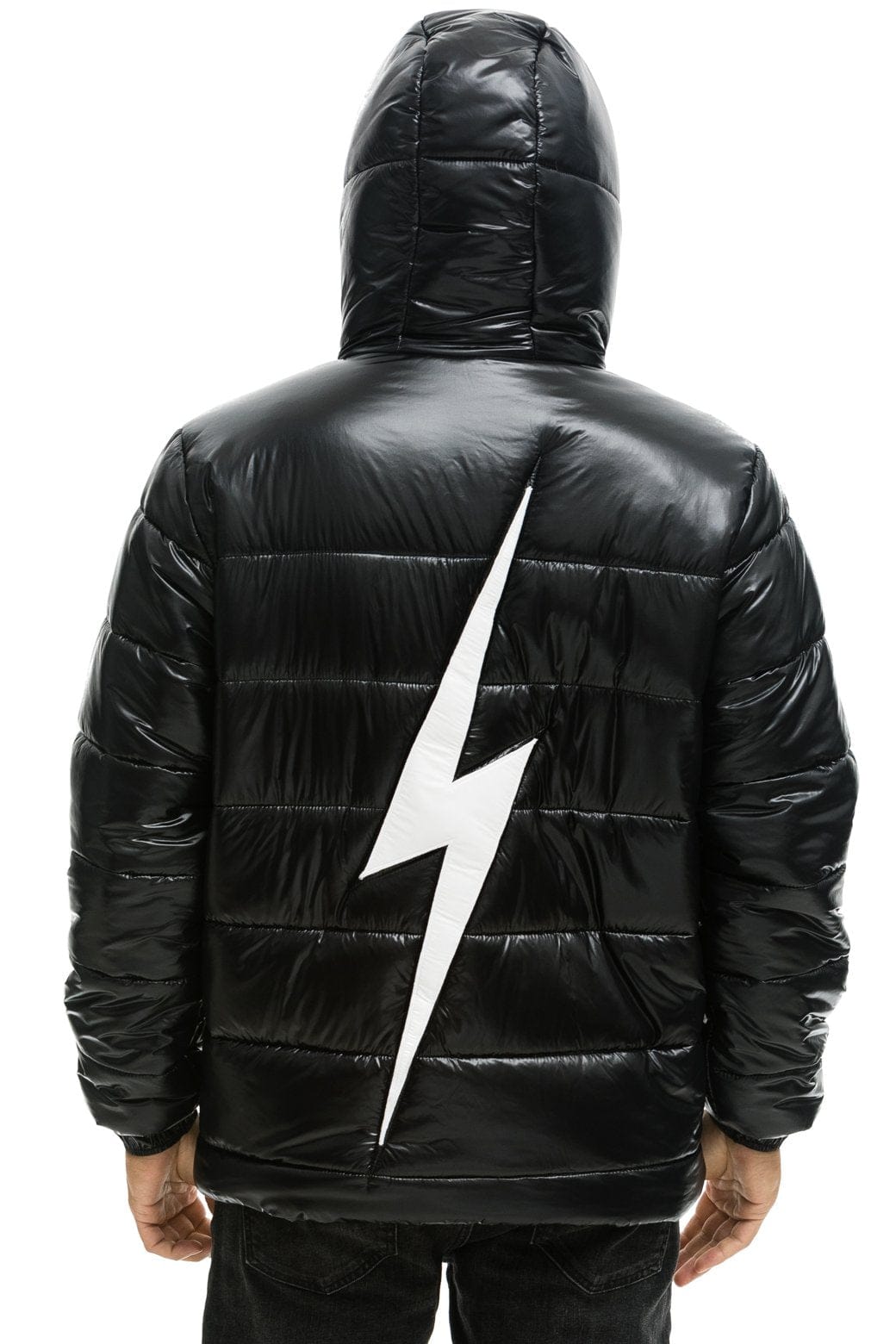 Alternative view of BOLT LUXE TREKKER JACKET - GLOSSY BLACK