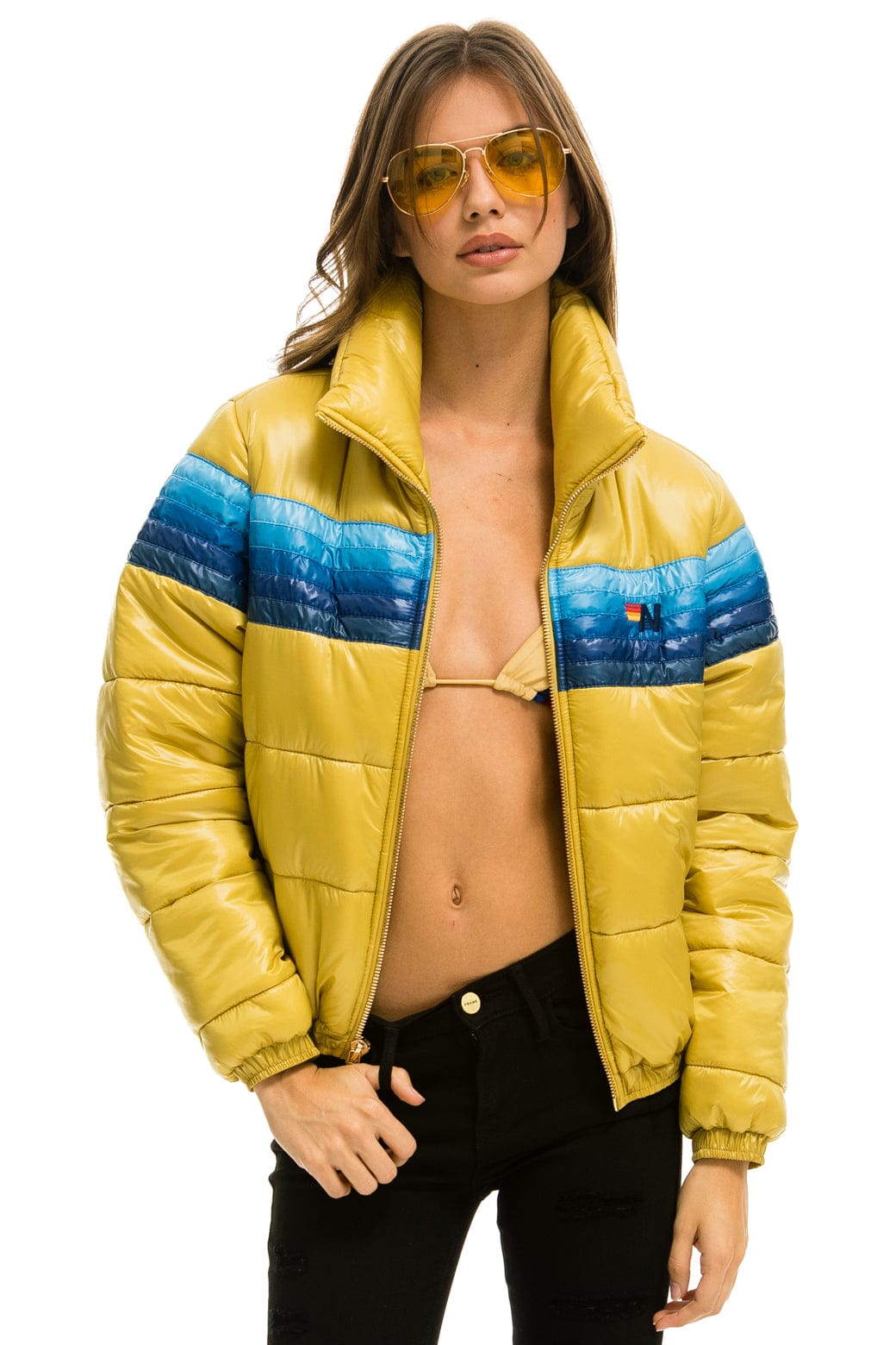 Alternative view of 5 STRIPE APRES JACKET - GLOSSY KHAKI