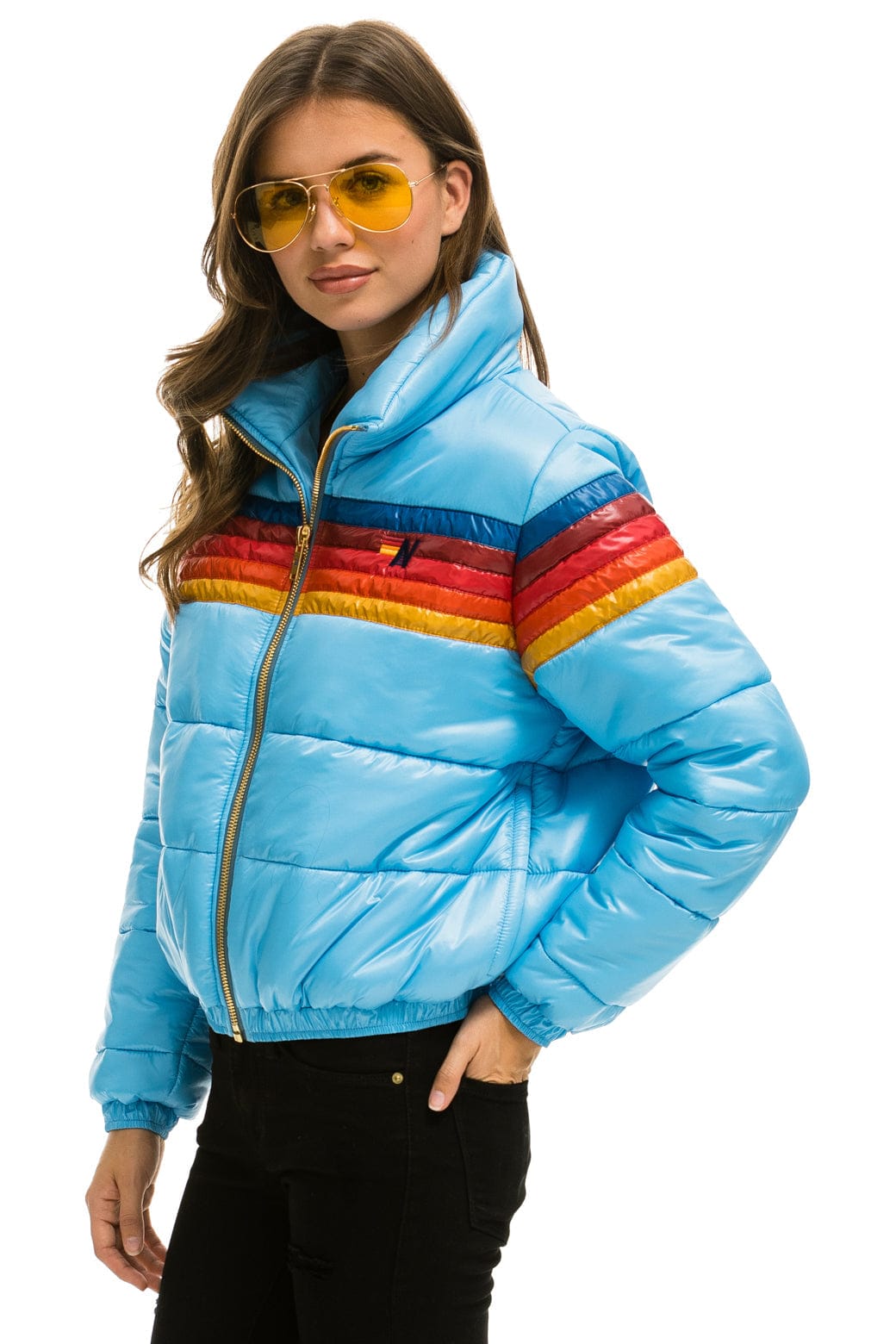 Alternative view of 5 STRIPE APRES JACKET - GLOSSY SKY
